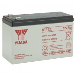 Battery Yuasa NP7-12L(VdS) AGM, Standard, Faston 6,3 mm