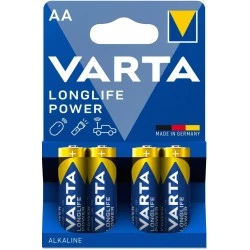 Baterija Varta LR6 AA Longlife Power 4/1