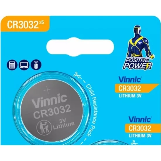 Battery Vinnic CR3032 5/1