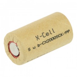 Xcell Sub-C 2000mAh Ni-Cd
