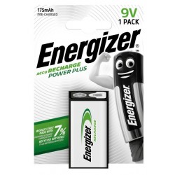 Polnilna baterija Energizer 6F22 9V 175mAh 9V HR22