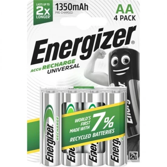 Polnilna baterija Energizer Ni-MH HR6 1350mAh 4/1