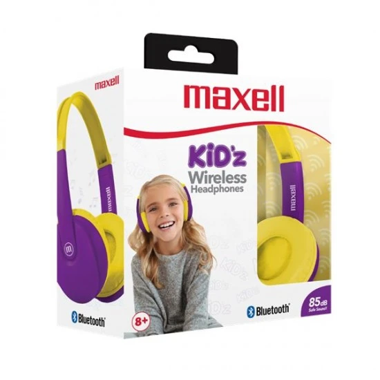 Maxell headphones HP-BT350 KIDZ BT OVERHEAD viola Maxell headphones HP-BT350 KIDZ BT OVERHEAD viola