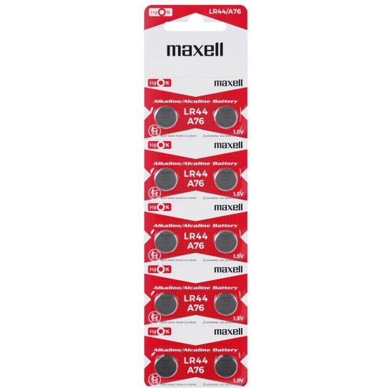 Baterija Maxell LR44 10/1