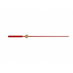 Second watch hand red 98mm 10/1