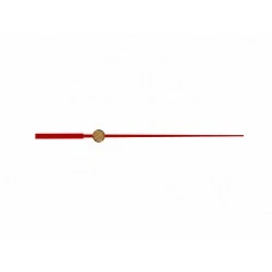 Second watch hand red 79mm 10/1