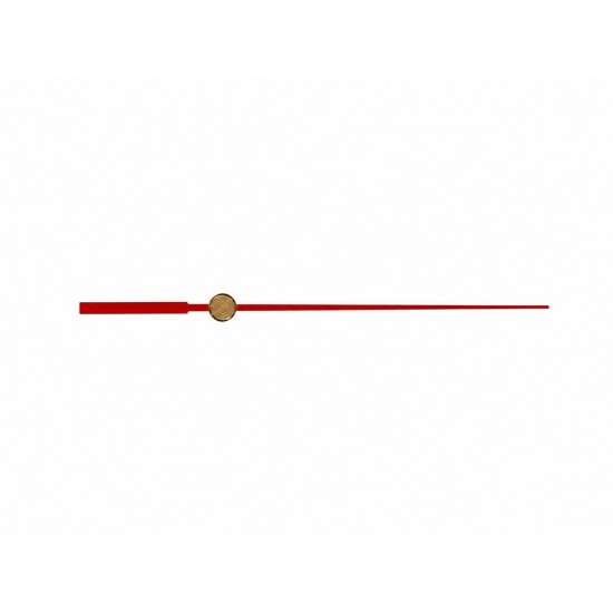 Second watch hand red 79mm 10/1
