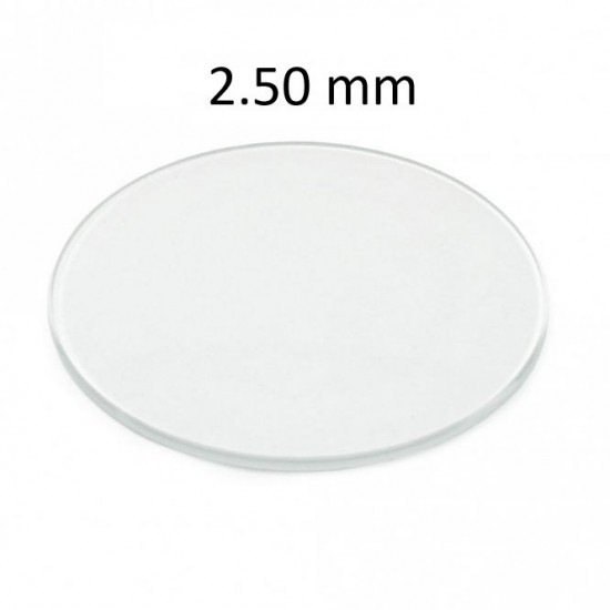 Mineral glass plain flat GS25 2.50mm  285mm Mineral glass flat 2.50mm