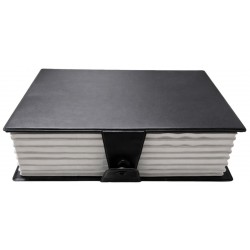 Folder 881012 for watch strap black 8 page for 80 straps