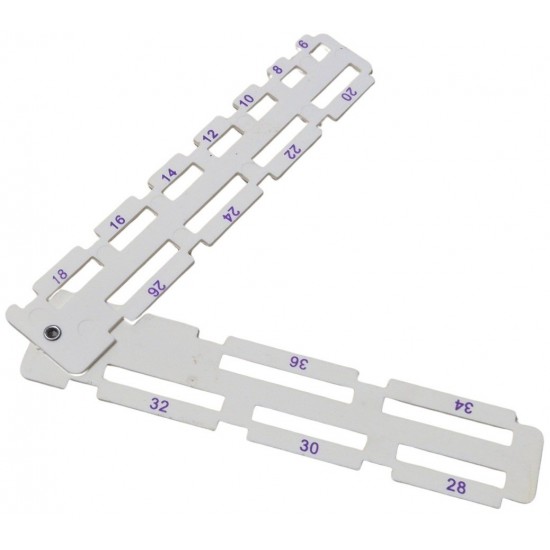 Measurment tool MT001 for  watch straps Mesurements