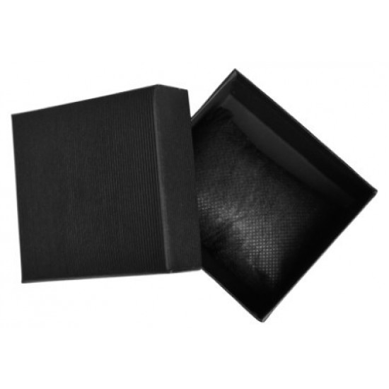 Škatla za ure WB001 črna mere 85x83x55mm Embalaža