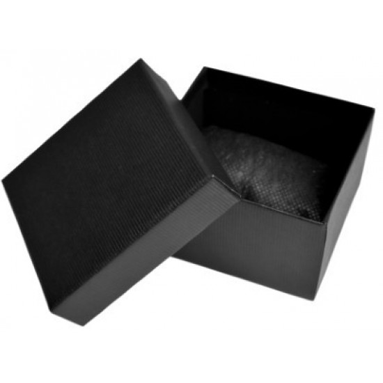 Škatla za ure WB001 črna mere 85x83x55mm Embalaža