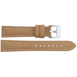 Leather strap 388 light brown