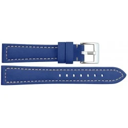 Leather strap 388 blue