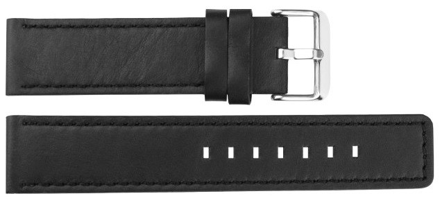 Leather strap 4400 black Leather straps
