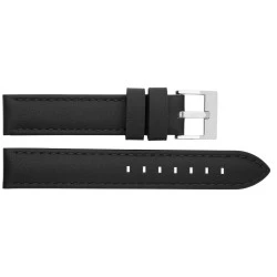 Leather strap 6656 black