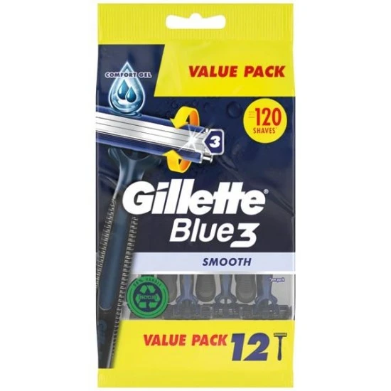Disposable Razors Gillette Blue3 12/1