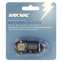 Battery tester for hearing aid Rayovac