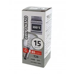 Light bulb 15W E14 for oven