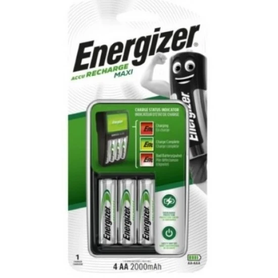 Polnilec Energizer Maxi  +4AA polnilne baterije 2000mAh