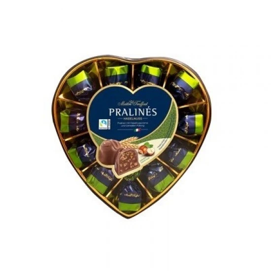 Čokoladne praline 165g z lešnikovo kremo 84540 