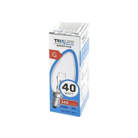 Žarnica svečka 40W E14 za industrijsko rabo