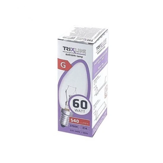 Žarnica svečka 60W E14 za industrijsko rabo