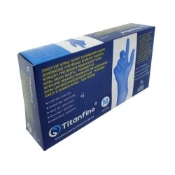 Disposable gloves Titanfine Nitrile M 100/1