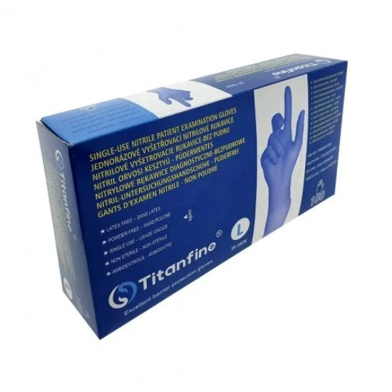 Disposable gloves Titanfine Nitrile L100/1