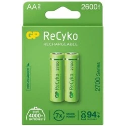 Polnilna baterija GP ReCyko R6 2600mAh 2/1