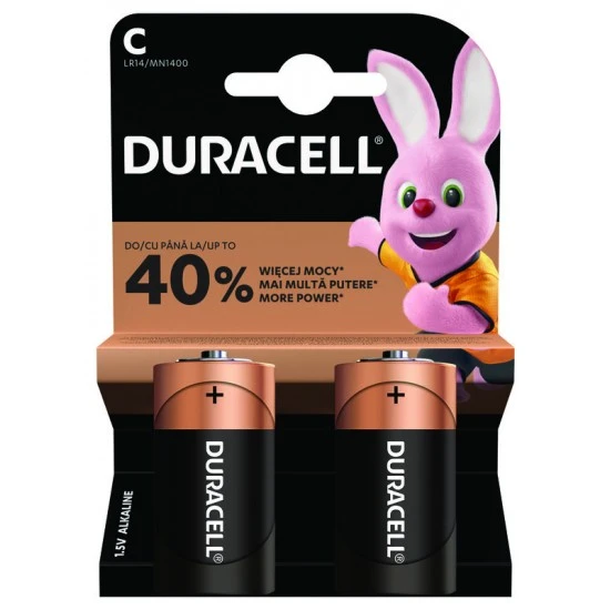 Baterija Duracell LR14 C 2/1
