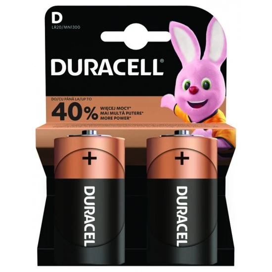 Battery Duracell LR20 D 2/1