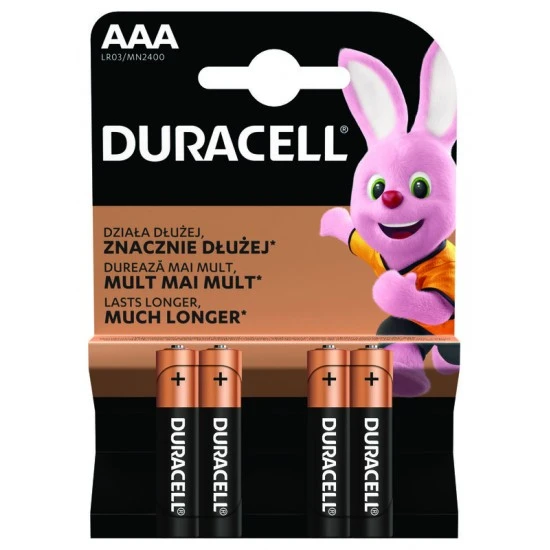 Baterija Duracell LR03 AAA 4/1