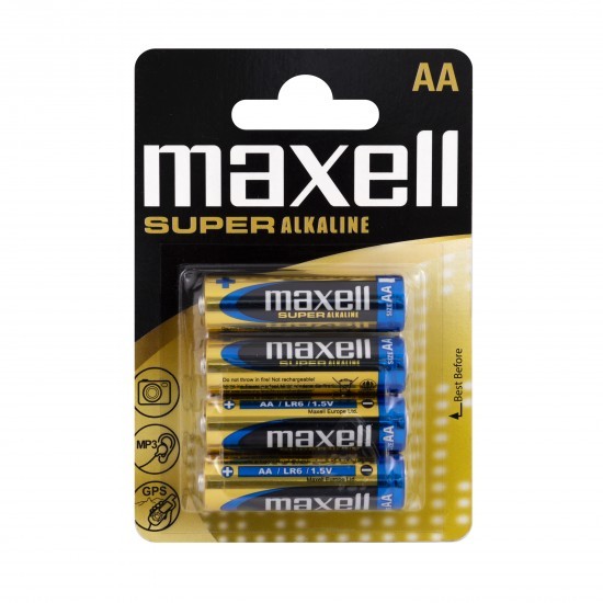 Baterija Maxell LR6 AA 4/1  SUPER