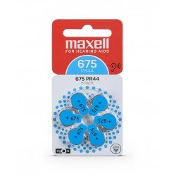 Battery Maxell 675 6/1 for hearing aid