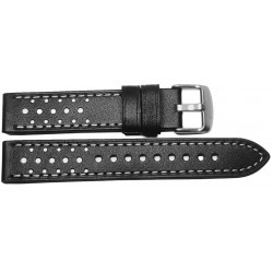 Leather strap 1596 black