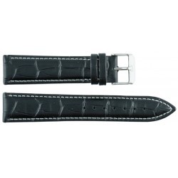 Leather strap 1306 black WS Leather strap 1306 black WS
