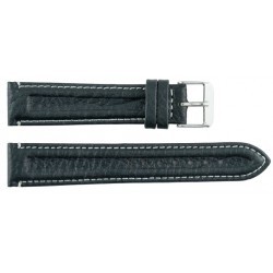 Leather strap 236 black WS